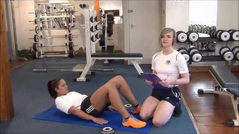 WABBA Partial Curl Up Test