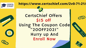 2V0-71.21 Professional VMware Application Exam by CertsChief.com