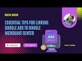 Google Ads New Update | Google Vehicle Ads | Google Merchant Center Linking | Digital Mohsin