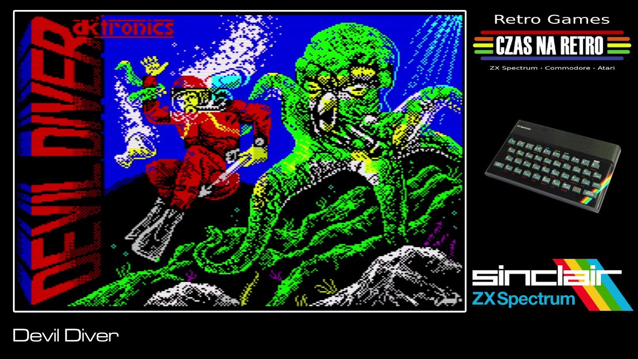 Devil Diver (1984) - ZX Spectrum - YouTube