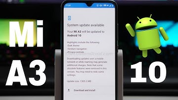 How to update Mi A3 to android 10 officially