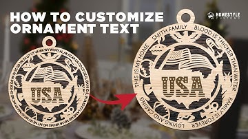 How to Customize our Ornament Text in Illustrator, Inkscape & Silhoutte