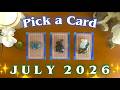 JULY 2026 🐋 ✯✧ Messages & Predictions ✧✯ Detailed Pick a Card Tarot Reading