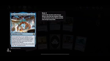 The Temporal Anchor Card Pull