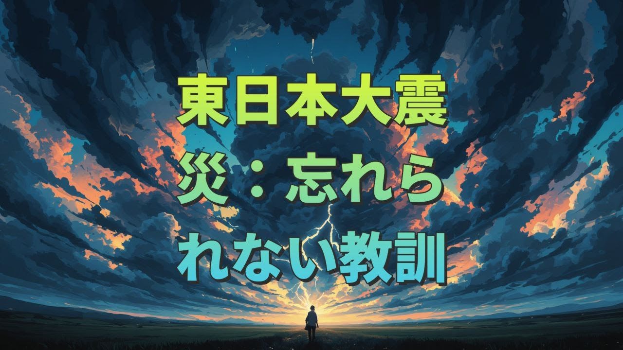 東日本大震災：忘れられない教訓