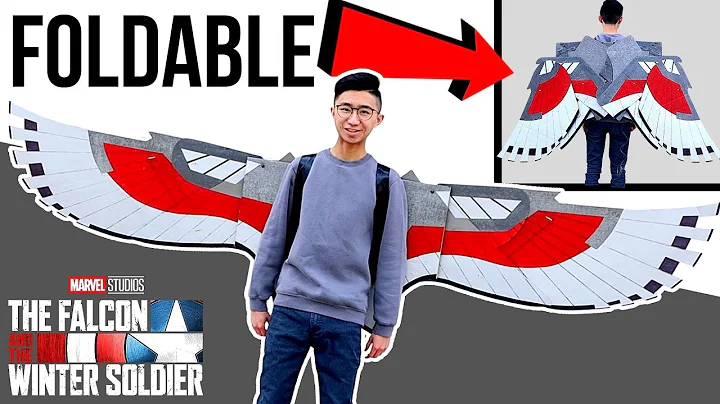 I Made FOLDABLE FALCON WINGS From Falcon and The W...