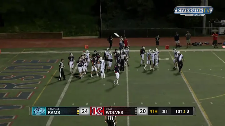 LIVE High School football - King vs Ramona