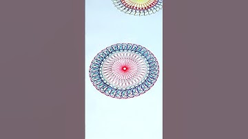 Spiroart  #satisfying #relaxing #spirograph #shorts #drawing #coloring  #artwork #skills #art #asmr