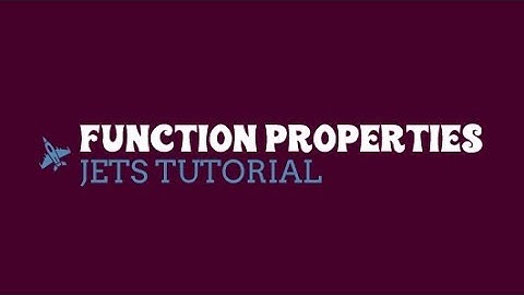 Jets Tutorial Function Properties Part 6: AWS Lambda Ruby