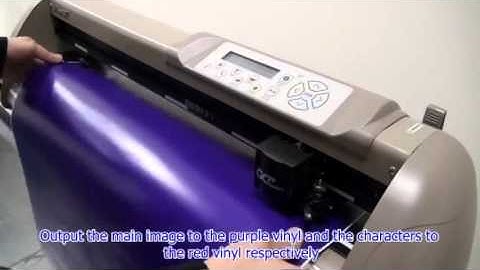 GCC Cutting Plotters - Creating Personalized Wall Stickers