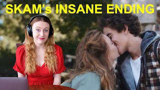 SKAMs ending broke me | American girl reacts to SKAM season 1 part 2