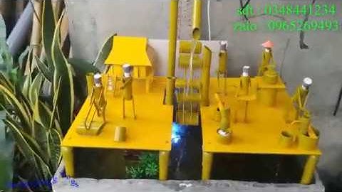 tes tiểu cảnh guồng nước 6 người giã gaoh bằng chân tập 31