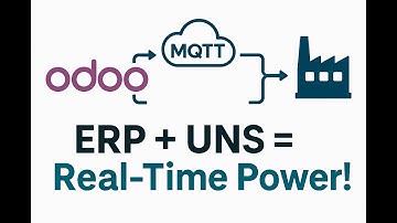 Conectando Odoo CRM ao UNS (Unified Namespace) com MQTT | ERP Integrado à Indústria 4.0!