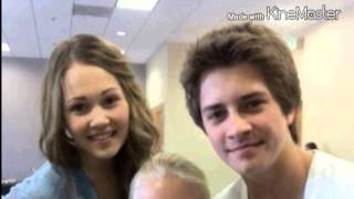Kelli Berglund and Billy Unger ( Bree and Chase)