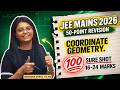 Coordinate Geometry in One Shot | JEE Mains #jeemaths #conics #circles