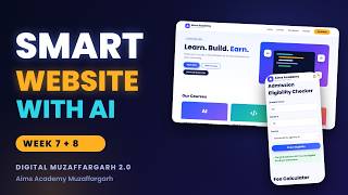 Smart Web Development with AI | Responsive Design + JavaScript | Week 7+8