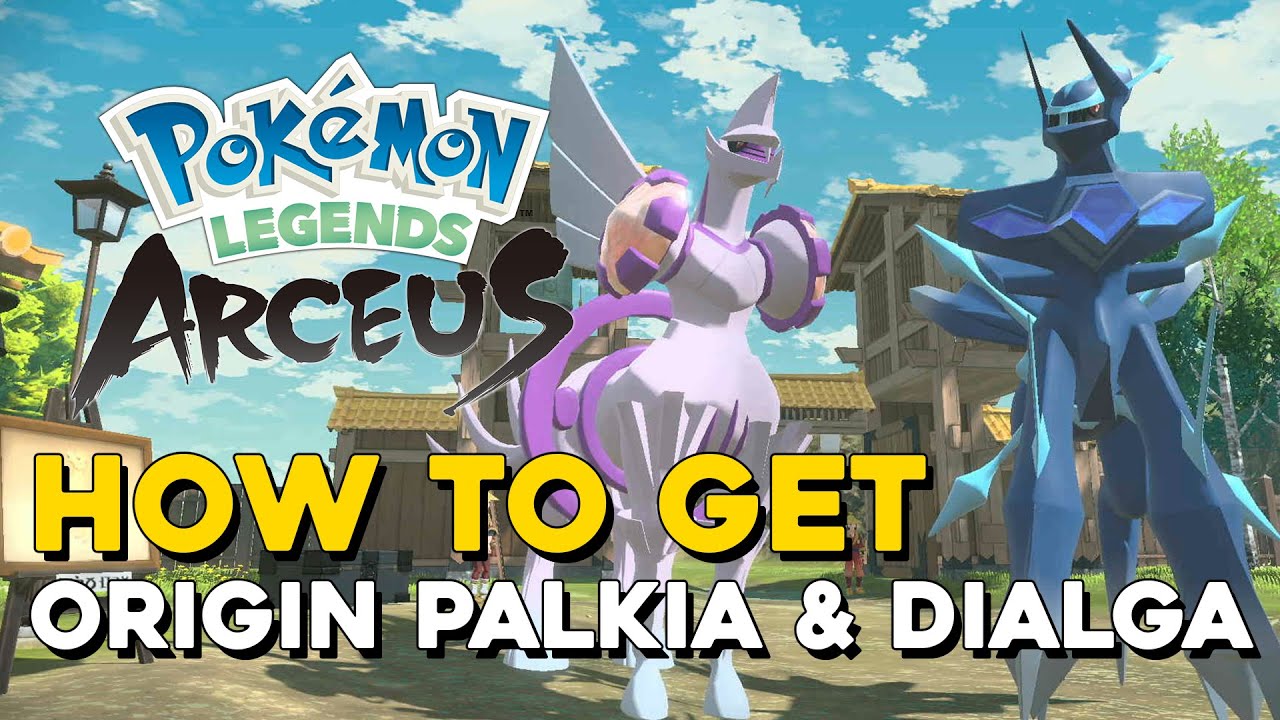 How to beat Origin Palkia and Dialga in Pokémon Legends: Arceus