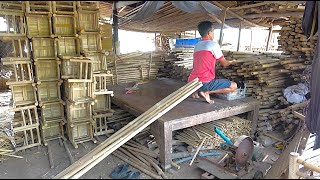видео: Ого! Удивительный процесс - Вьетнамская фабрика бамбуковых кроватей картинка: Ого! Удивительный процесс - Вьетнамская фабрика бамбуковых кроватей