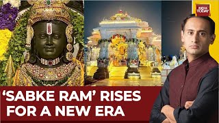 Newstrack With Rahul Kanwal LIVE: 'Sabke Ram' Rises For A New Era | Ram Mandir Pran Pratishtha News