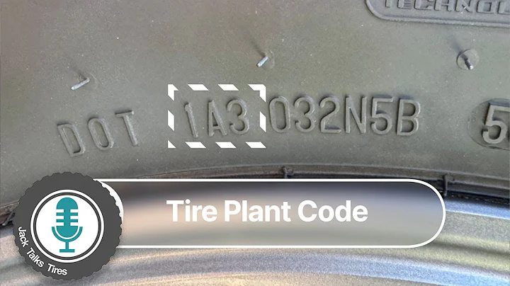 Tire Production FACTORY CODE | Where to find it |How to read it | What it tells you