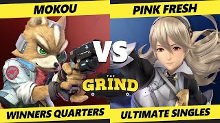 The Grind 173 Winners Quarters - Mokou (Fox) Vs. Pink Fresh (Min Min, Corrin) Smash Ultimate - SSBU