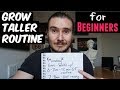 Grow Taller Routine for Beginners ★FREE★