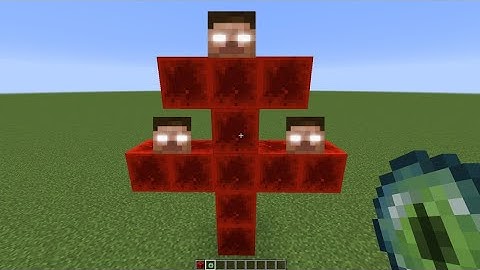 what if you create a DOUBLE HEROBRINE in MINECRAFT