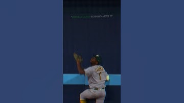 Denzel Clarke Makes An Outstanding Rob! 😱 | #shorts #baseball