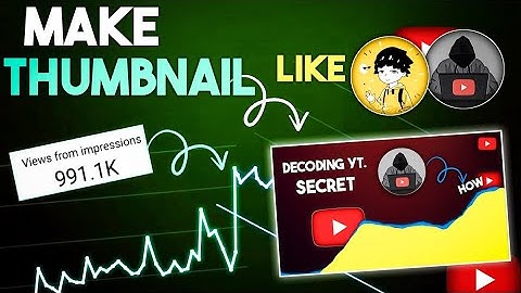 How to make professional Thumbnail ; like @Algrow  @decodingyt  #StepGrow