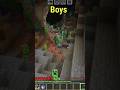 Kids VS Boys Minecraft Moments 😂🔥 #shorts #minecraft
