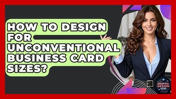 How To Design For Unconventional Business Card Sizes? - Graphic Design Nerd