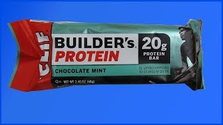 Protein On The Go: Clif Builder’s Bar Chocolate Mint Review Taste Test Clif Builder S Chocolate Mint Protein Bar