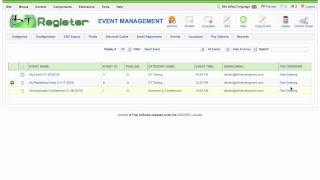 Details DT Register 2.7.0: Event Management Update