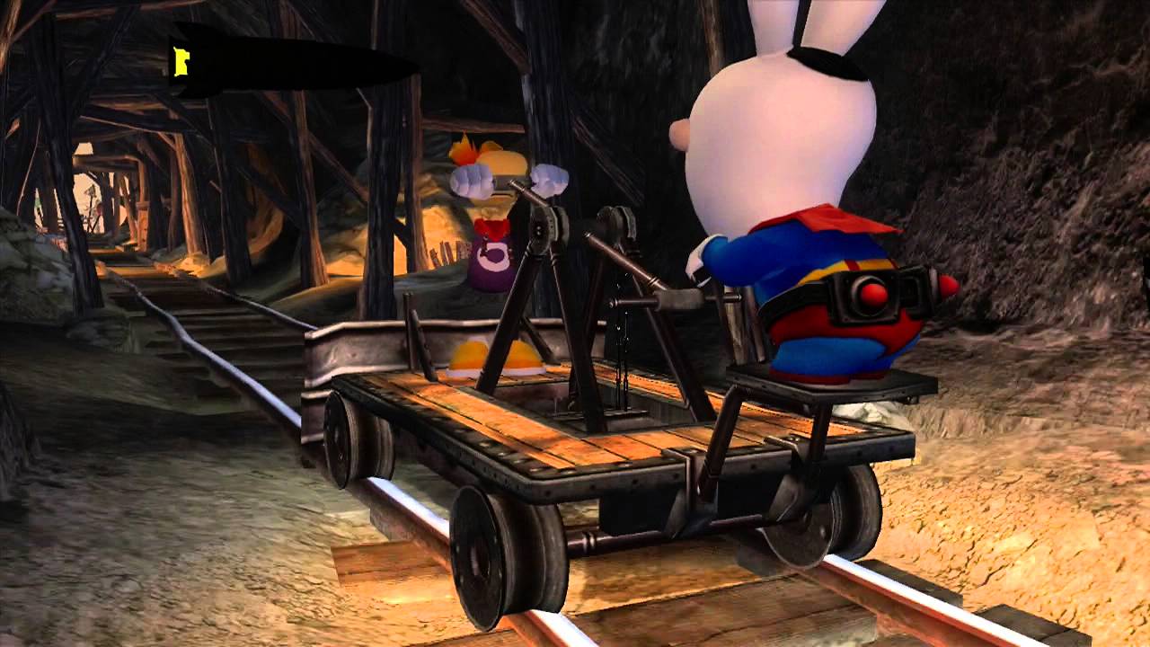 Rayman Raving Rabbids Walkthrough Bunnies Can‘t Fly Part 2 - YouTube