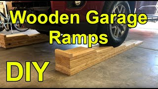 [HOW TO] Build Wooden Garage Ramps for Vehicle Maintenance