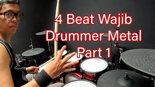 Empat Beat Wajib Drummer Metal