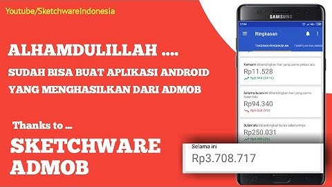 Penghasilan Developer Android Pemula Menggunakan Sketchware