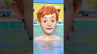 Песня о плавании #shorts #swimmingsong #kindergartenrhymes #kidcartoon #littletreehouse