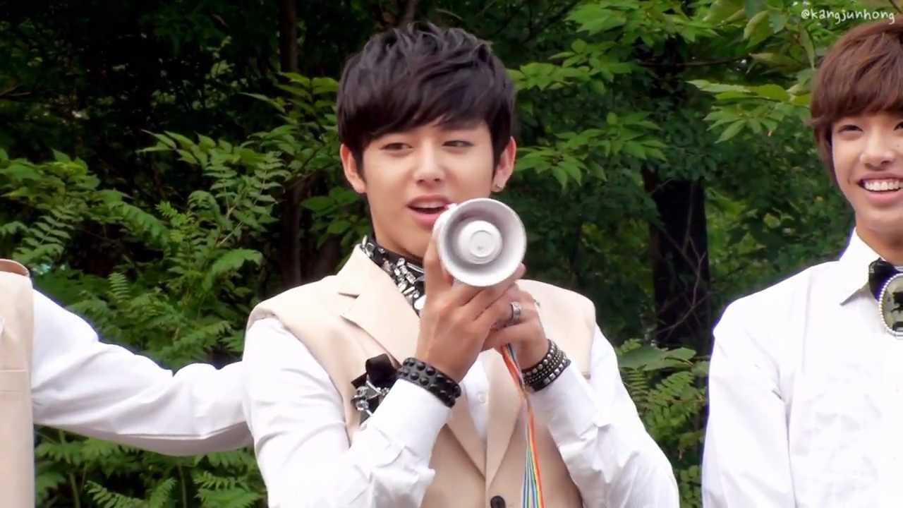 120909 인기가요 팬미팅 - 씨클라운(C-Clown) 강준