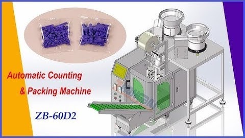 Plastic parts packing machine, counting packing machine, small part packaging machine