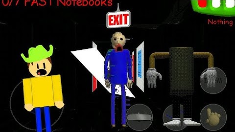 badsum basics super duper ultra fast baldi basics android mods