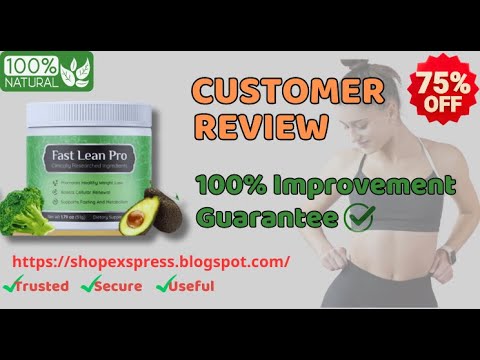 Fast Lean Pro Reviews Weight Loss