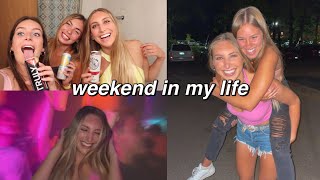 WEEKEND IN MY LIFE (college, parties, friends)