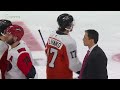 HANDSHAKE LINEUP | Carolina Hurricanes Philadelphia Flyers