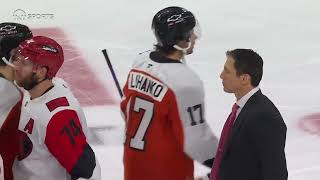 HANDSHAKE LINEUP | Carolina Hurricanes Philadelphia Flyers