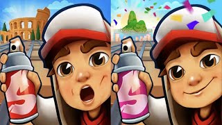 Subway surfers : Rome 2026 🆚 Rio Carnival 2025 Map Comparison 