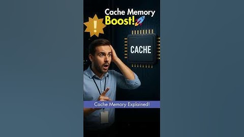 Is Your Computer So Fast? Thank Cache Memory! ⚡ #shorts