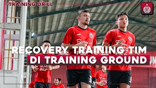 Pulihkan Kondisi Tim di Persija Training Ground | Training Drill