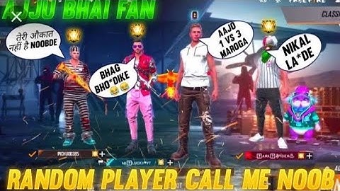 RANDOM PLAYERS CALL ME NOOB😭 AND / CHALLENGE 1v1 😂FREE FIRE NOOB PRANK 2021👌👌👌👌👌👌👌👌