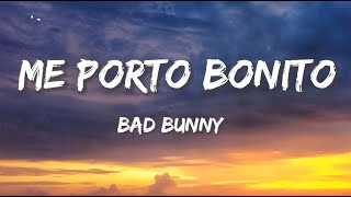 Bad Bunny - Me Porto Bonito |  Christian Nodal,  Lasso, Tito Silva (Letra/Lyrics)